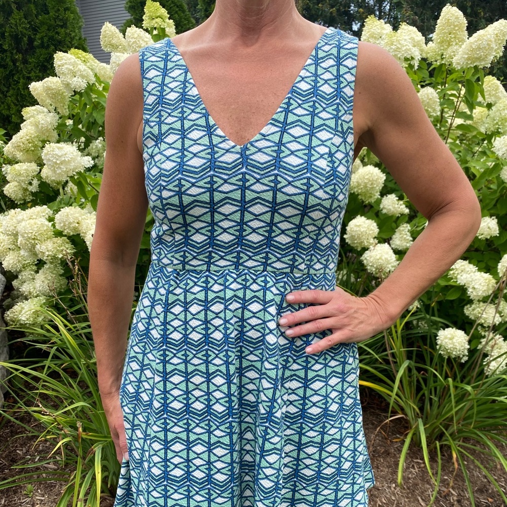 Maeve Patterned Dress - Size 8